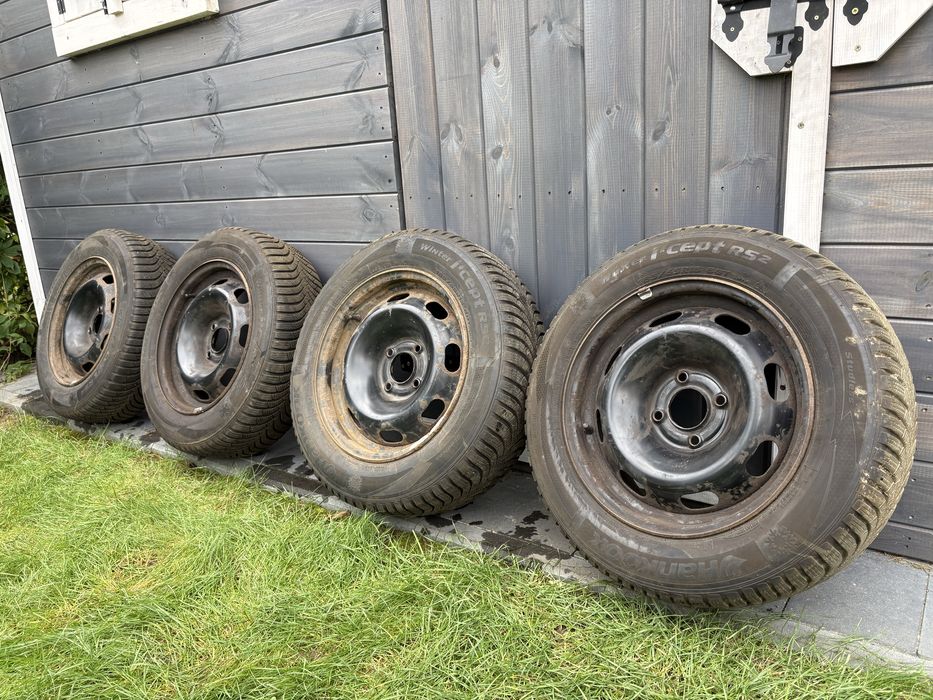 Koła zimowe Hankook 4x108 185/65-15 Peugeot 207, Citroen C3