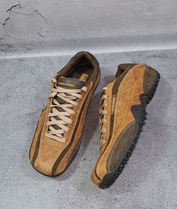 Кроссовки Skechers Urbantrack кожаные мужские 47 размер ботинки Cat