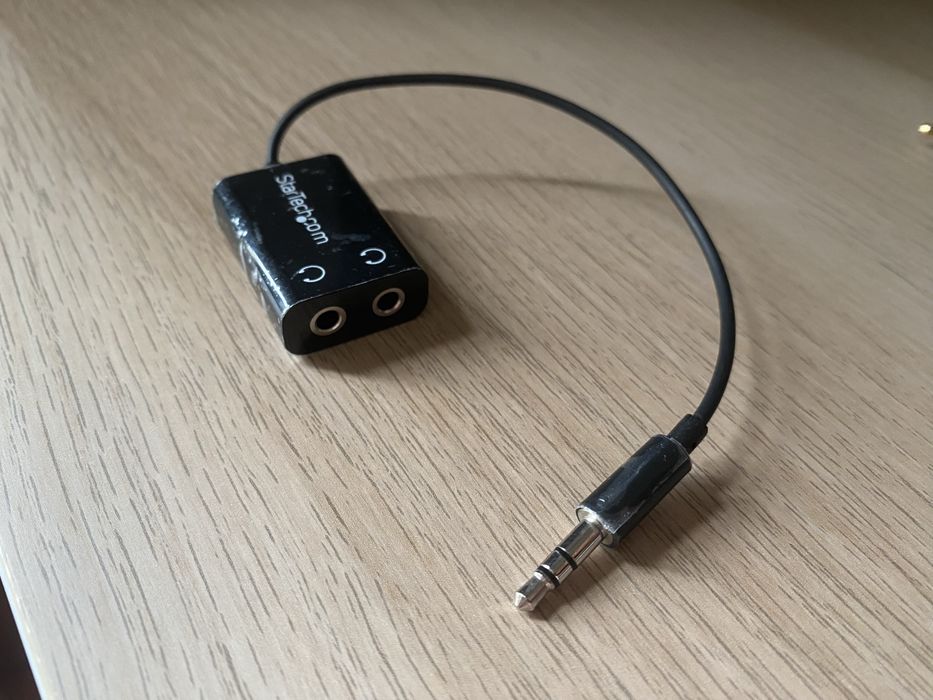 Jack splitter da StarTech (novo com plasticos)