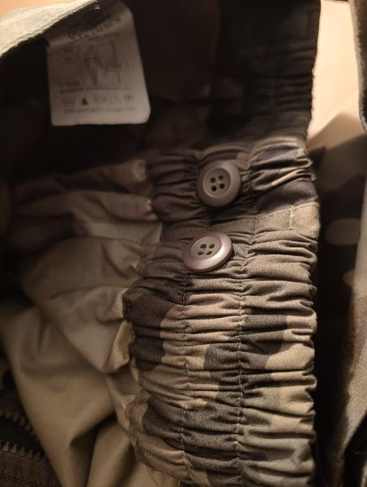 spodnie z laminatu deszczochronne ,moro, męskie M/L