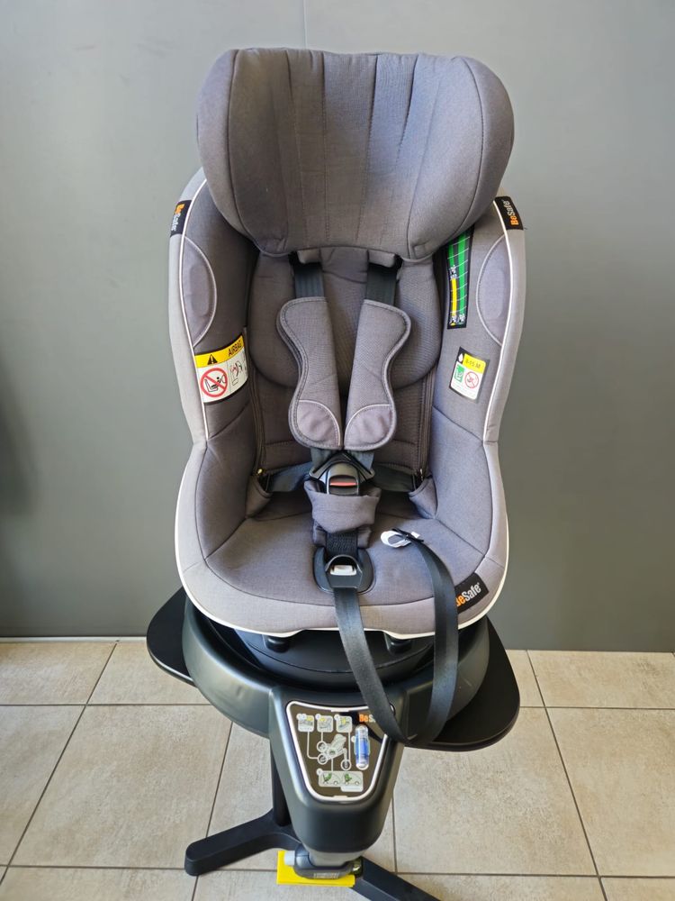 Fotelik BeSafe iZi Turn i-Size ISOFIX, szary, stan jak nowy