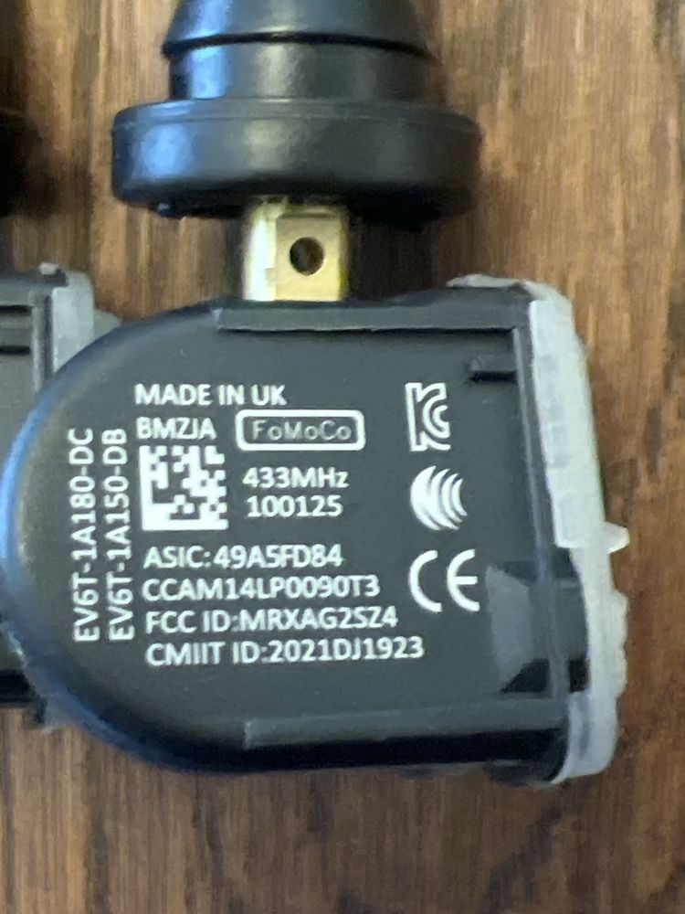 4 czujniki TMPS ciśnienia do Forda EV6T-1A180-DC