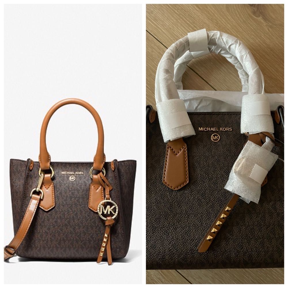 Сумка Michael Kors Kris small Logo satchel