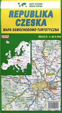 Czechy mapa 1:500 000 samochodowa PIĘTKA