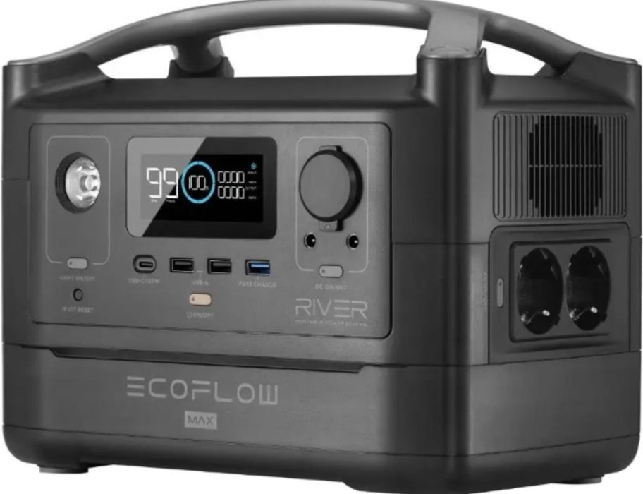 Зарядна станція  ecoflow river max pro bluetti інвертор anern 4.2