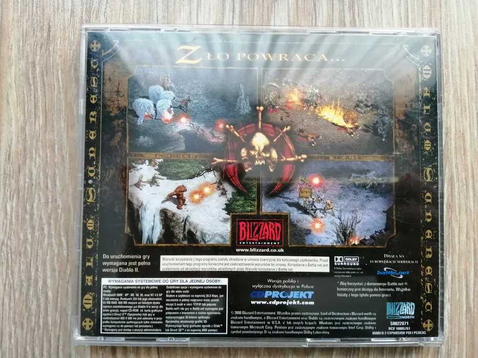 Diablo 2 II kolekcjonerski Expansion Set gra