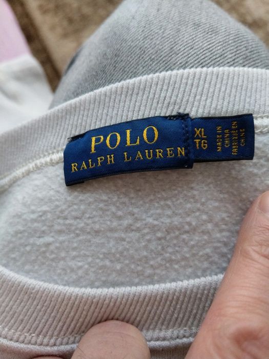 bluza crewneck  Ralph Lauren oversize