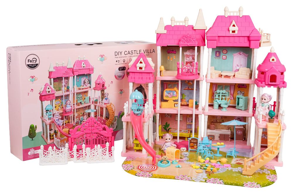 MEGA Domek dla Lalek + Akcesoria