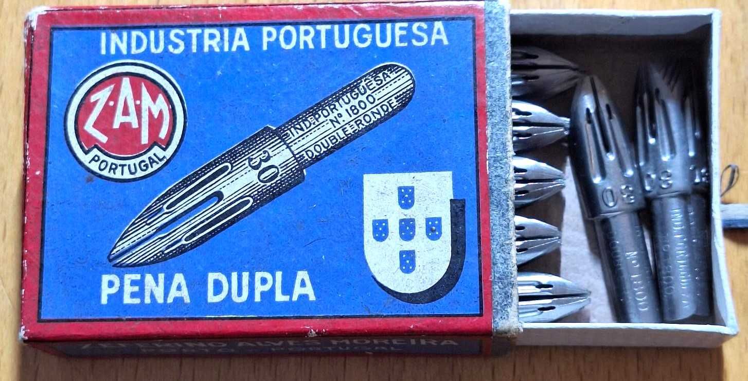 Caixa de 72 penas duplas ZAM, nº. 30