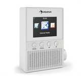 Mini radio internetowe dab fm 25 tyś stacji usb bt pogoda nowe