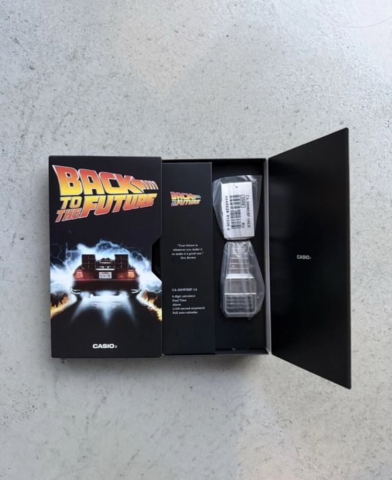 Back To The Future x Casio