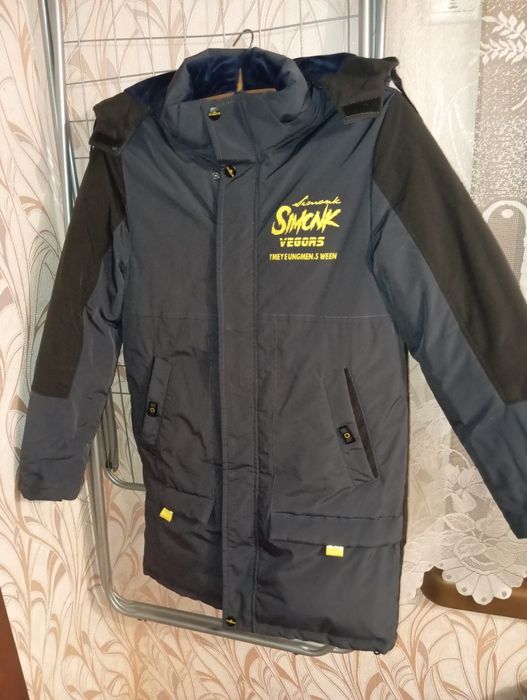 Тепла зимова куртка для підлітка