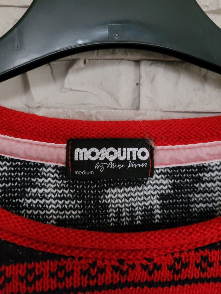 Nowy męski sweter z dzianiny świąteczny w renifery Mosquito XL/XXL