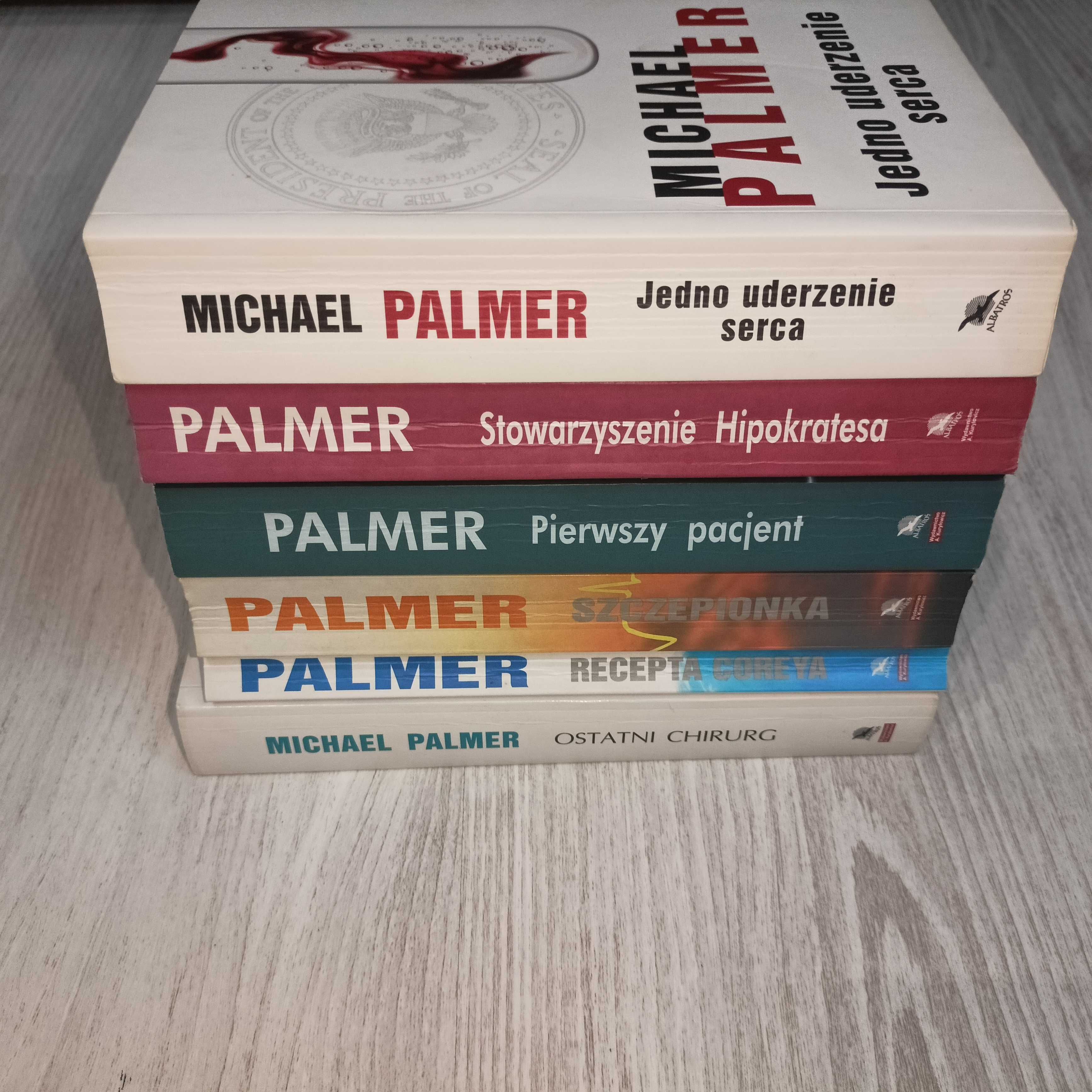 6x Michael Palmer Recepta Stowarzyszenie Hipokratesa Ostatni chirurg