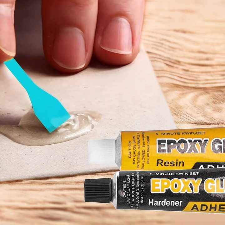 DWUSKŁADNIKOWY Klej Epoksydowy MOCNY Uniwersalny Szybki 2 x 10 ml