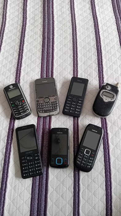 Telemóveis a funcionar