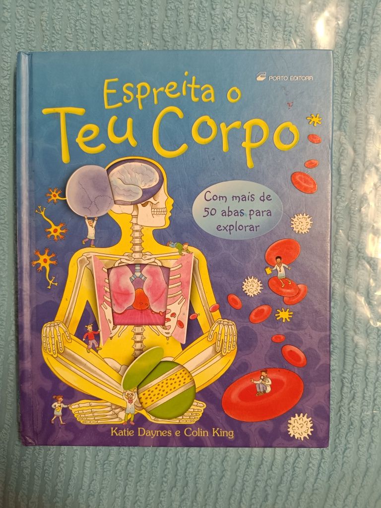 espreita o teu corpo- livro com abas