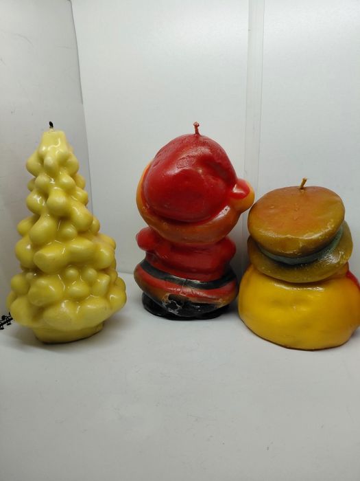 Свічки різдвяні великі 3 шт