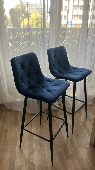 NOWE hokery granatowe