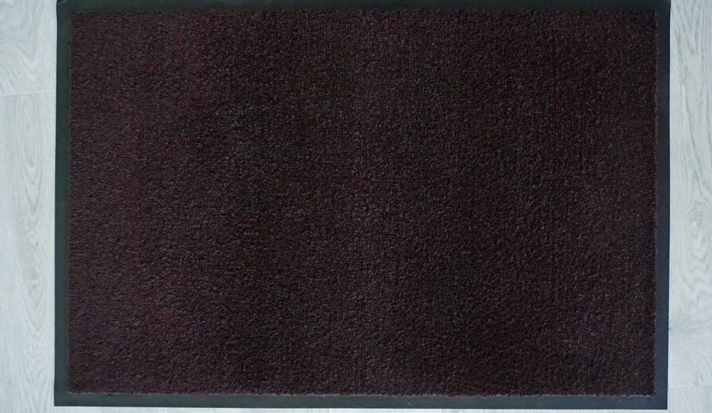 Грязезащитный коврик на резиновой основе для прихожей входной двери