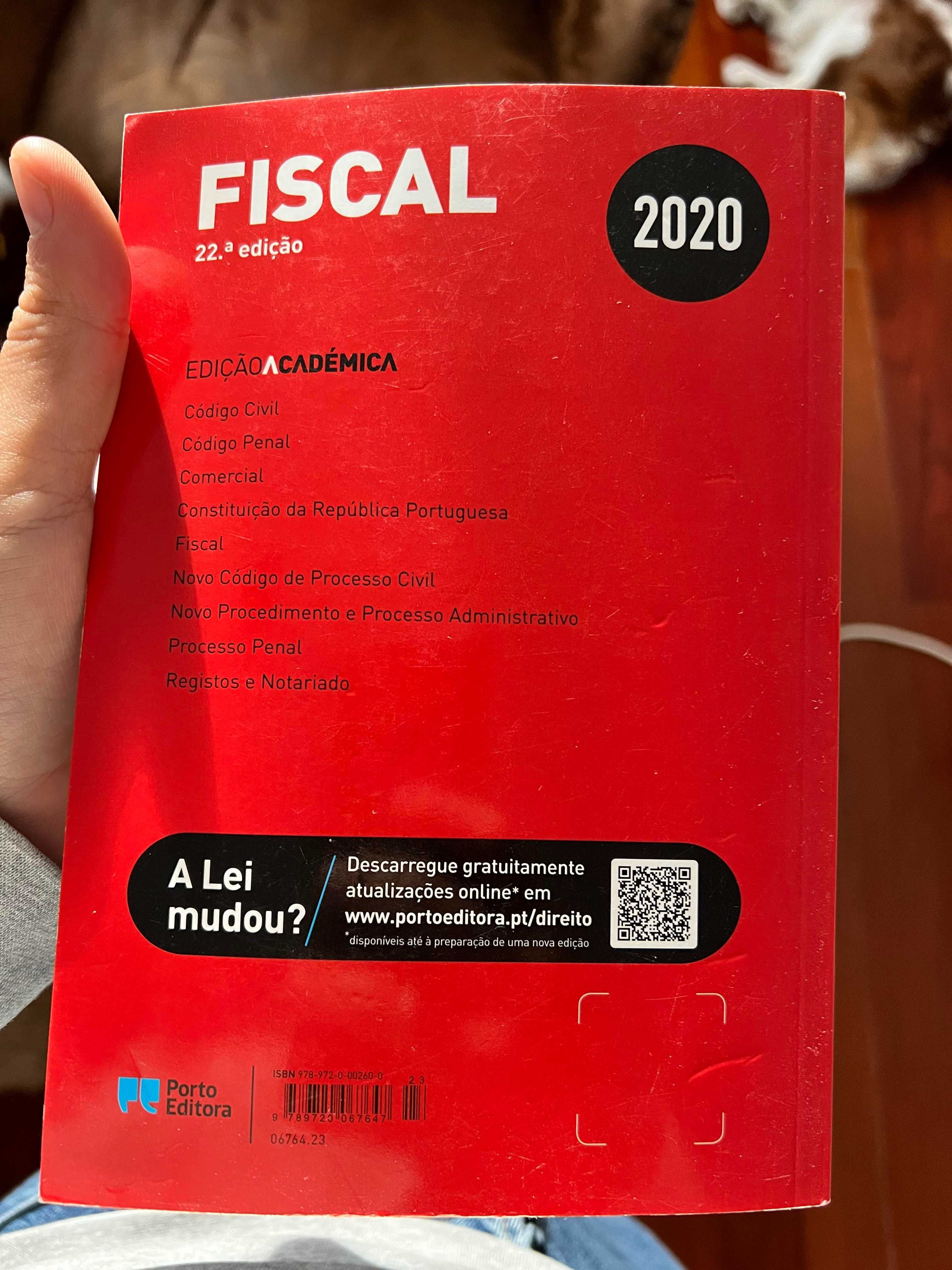 Livro Fiscal (22ª Edição) | Porto Editora