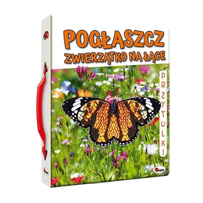 Książeczka pogłaszcz zwierzątko na łące