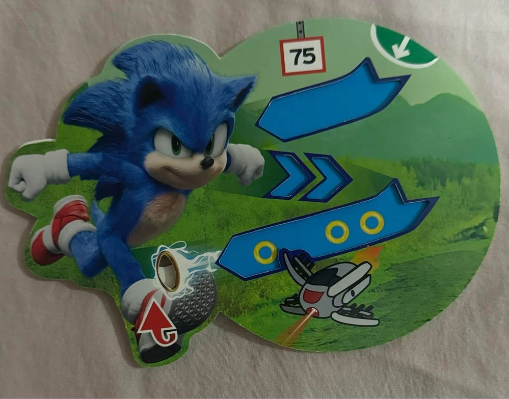 Brinquedo Sonic 2 Happy Meal
