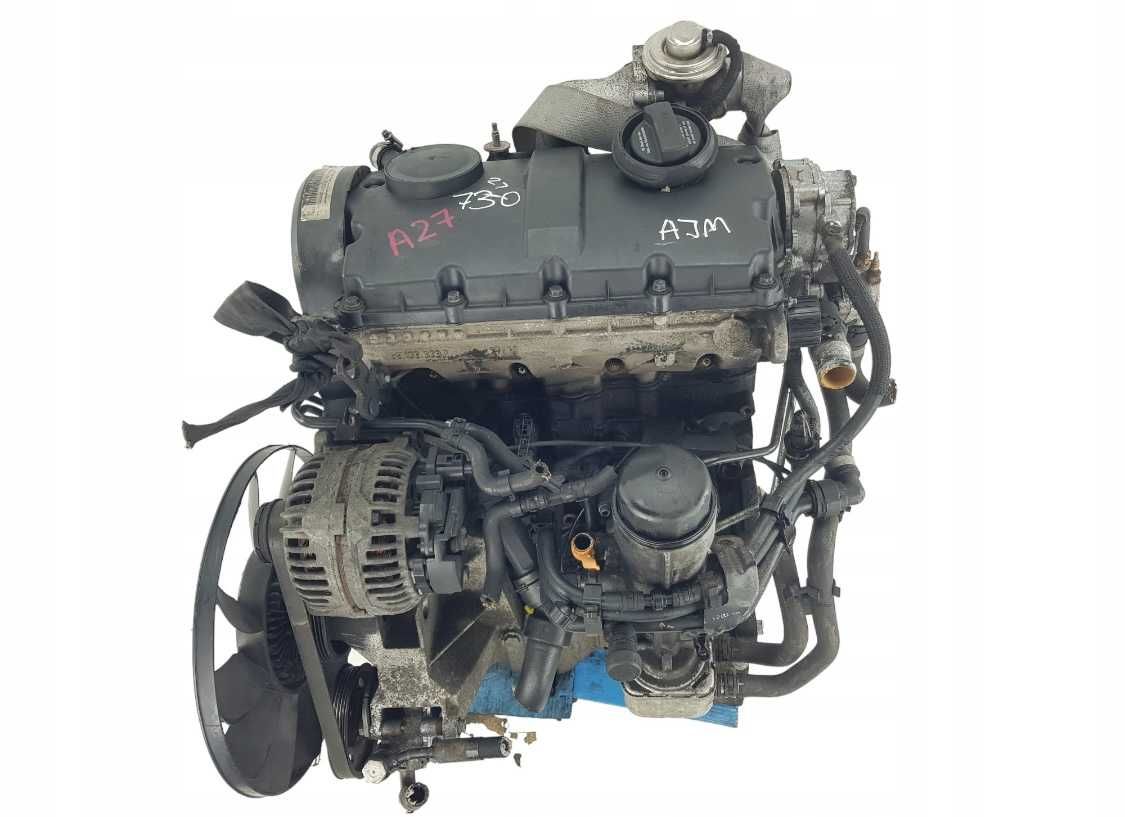 Разборка Passat B5 1.9 Двигатель Golf 4 AJM Двигун A4 B5 ATJ Мотор А6