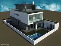 Terreno de 300m2 com projeto aprovado para moradia de 3 pisos - Bot...