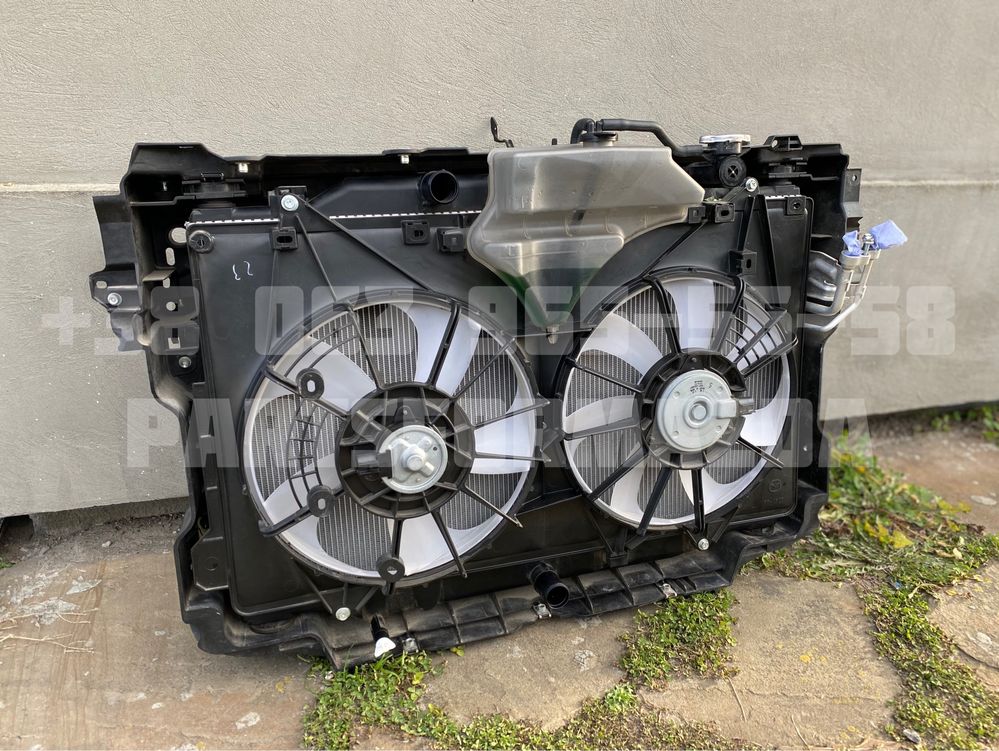 Пачка радиаторов в сборе с диффузором Mazda CX5 KF СХ50 СХ90 СХ9 3 6GL