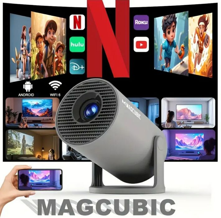 Проектор Magcubic Android HY300Pro з Wi-Fi 6