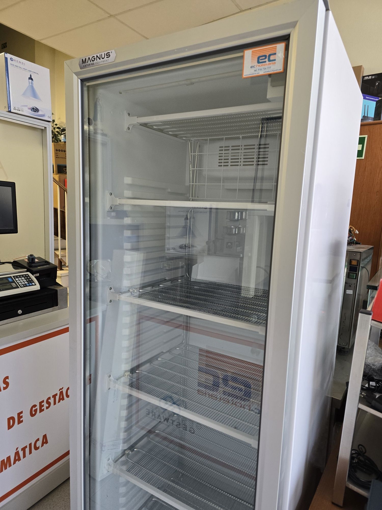 Arca vertical de congelação (como nova)