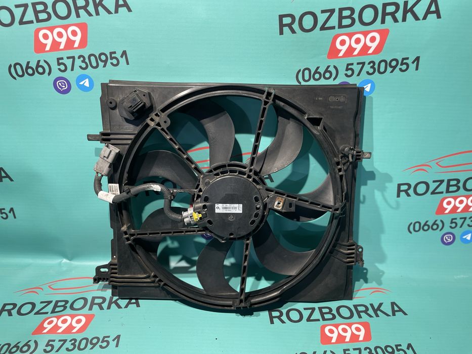 Вентилятор радіатора Nissan Qashqai j11 вентилятори 214814EB0A