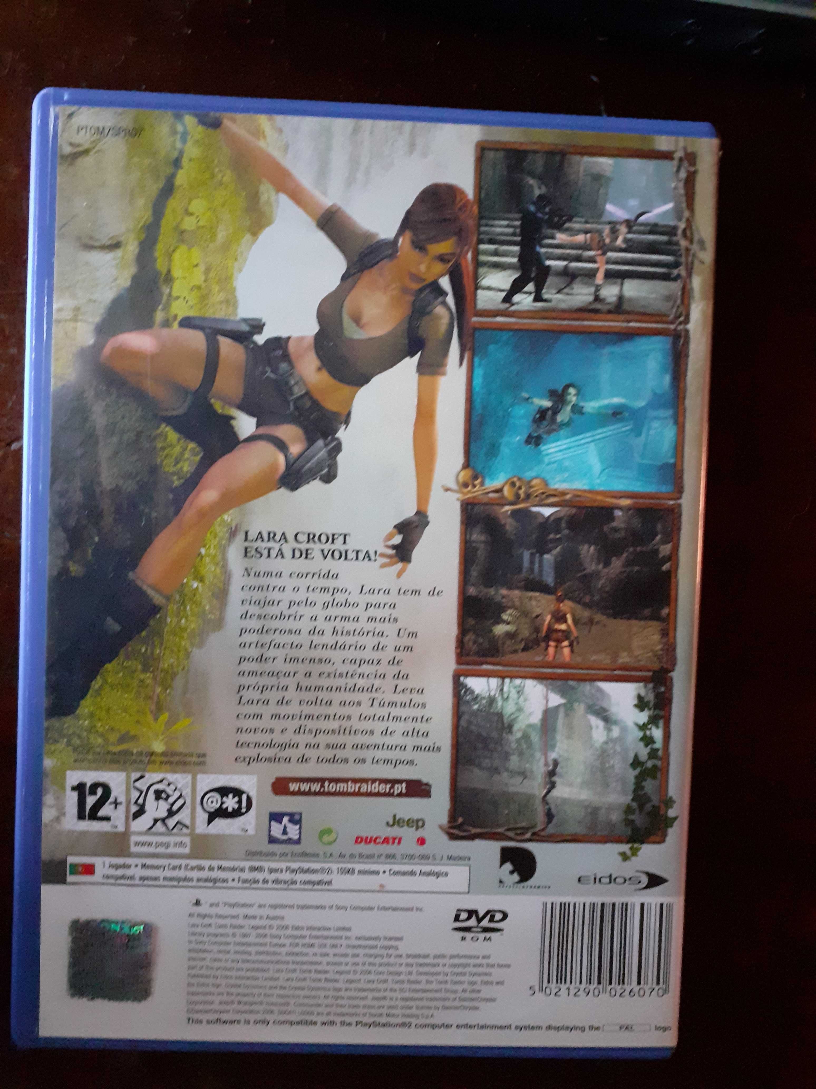 Jogo Lara Croft: Tomb Raider Legend PS2