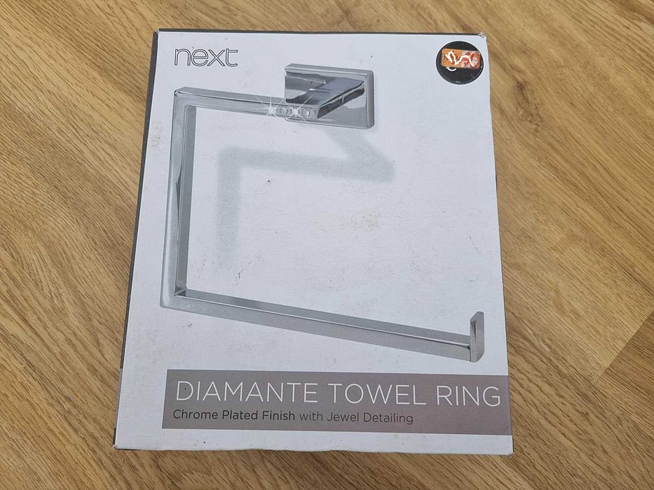 Next uchwyt na ręcznik diament glamour chrom new