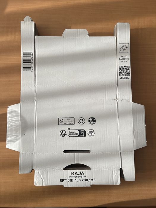 Caixas para envios postal