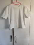 Codzienny welurowy t-shirt damski 38