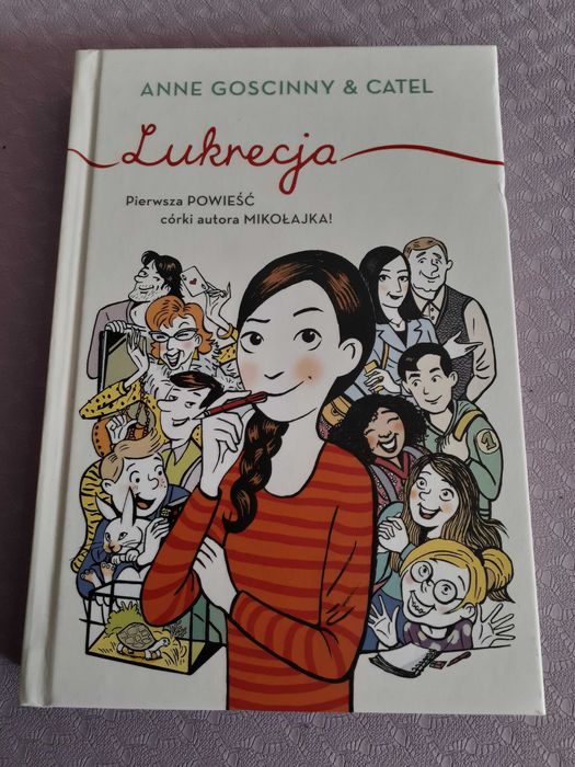 Lukrecja ksiazka corki autora Mikolajka