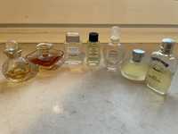 Miniaturas 7 perfumes Dior Trésor Chanel Amarige Burberrys Chevignon