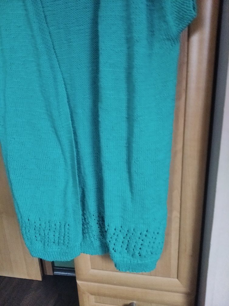 Sweterek przedłużany r 48 pachy 120