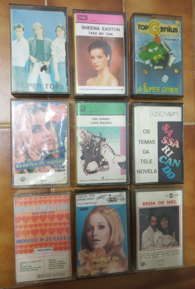 Lote de CASSETES (72) Música