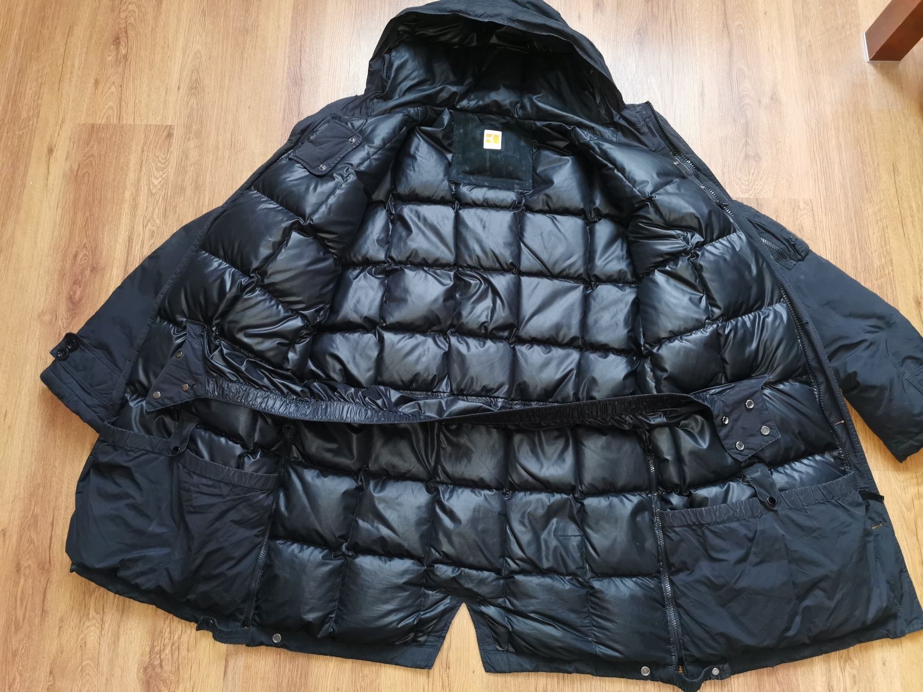 Hugo Boss gruba kurtka  parka puchowa XXL 56