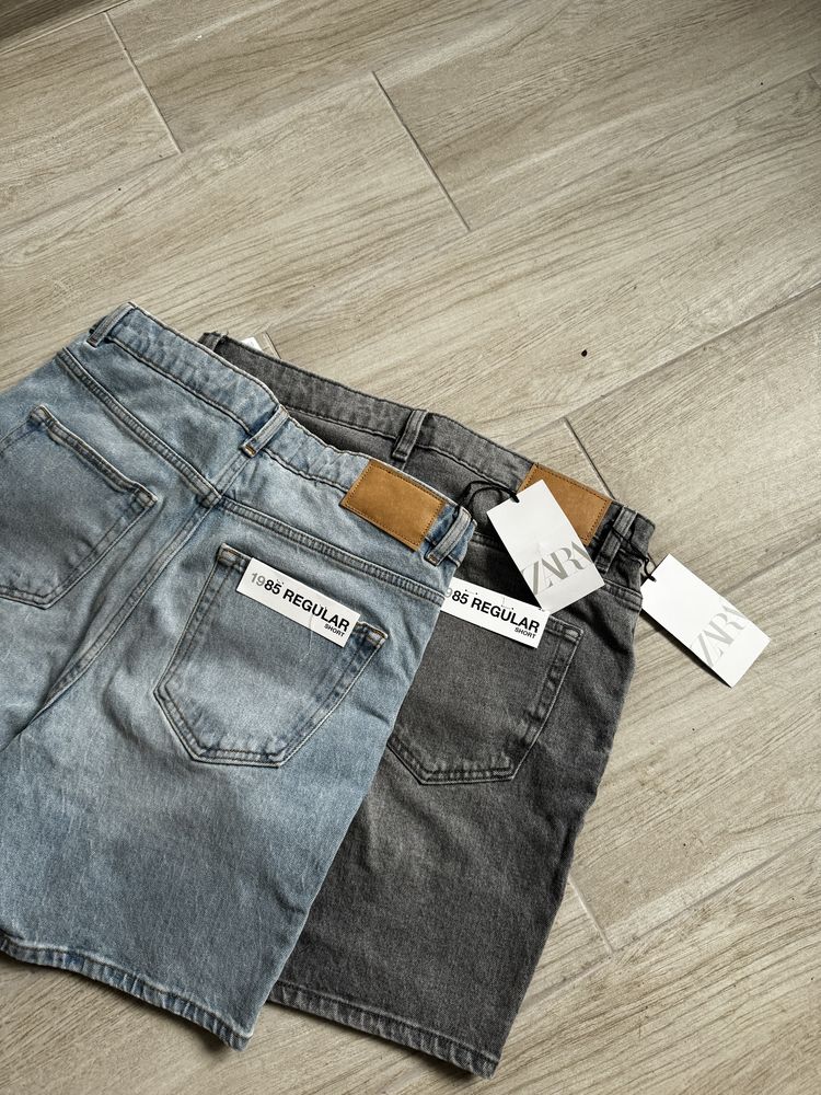 джинсові шорти zara