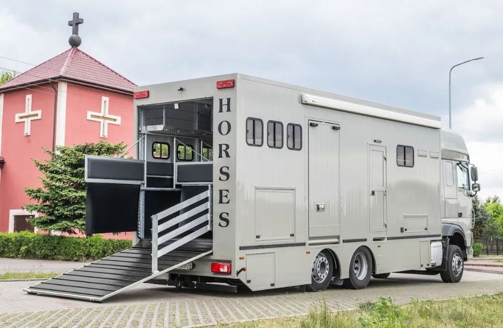 DAF  Koniowóz DAF XF 480 / EURO 6 / zabudowa specjalna na 4 KONIE