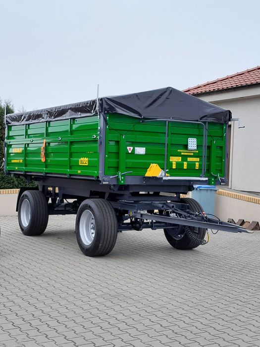 Przyczepa  IFA HW  HL 8011 - wywrotka 3 stronna 10-12 ton - Idealna