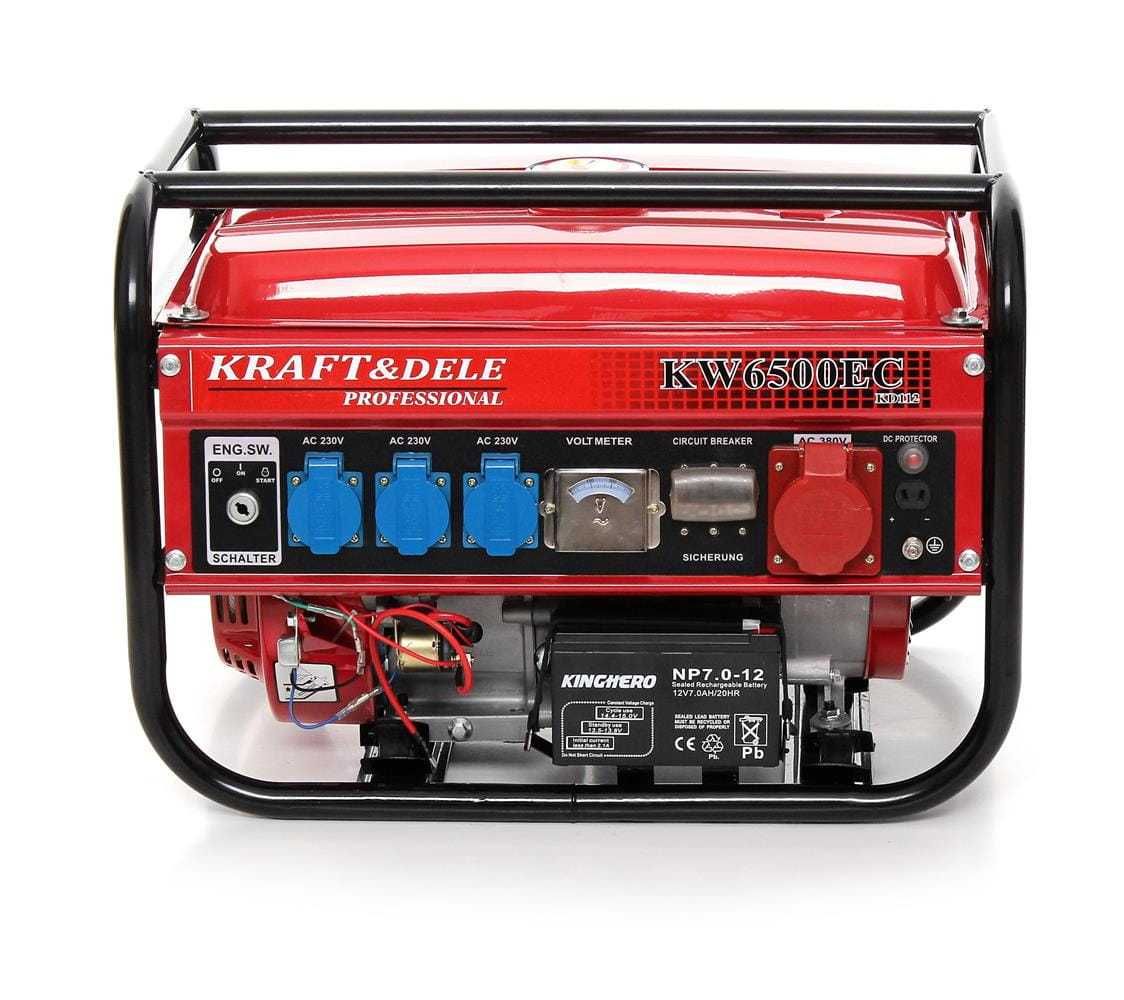 KRAFT&DELE Agregat Prądotwórczy Generator 2500w 400v/230v/12v