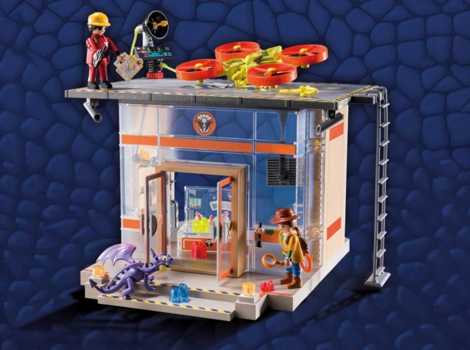 Klocki Playmobil 71084 Dragons Smoki Laboratorium Icaris dla dziecka