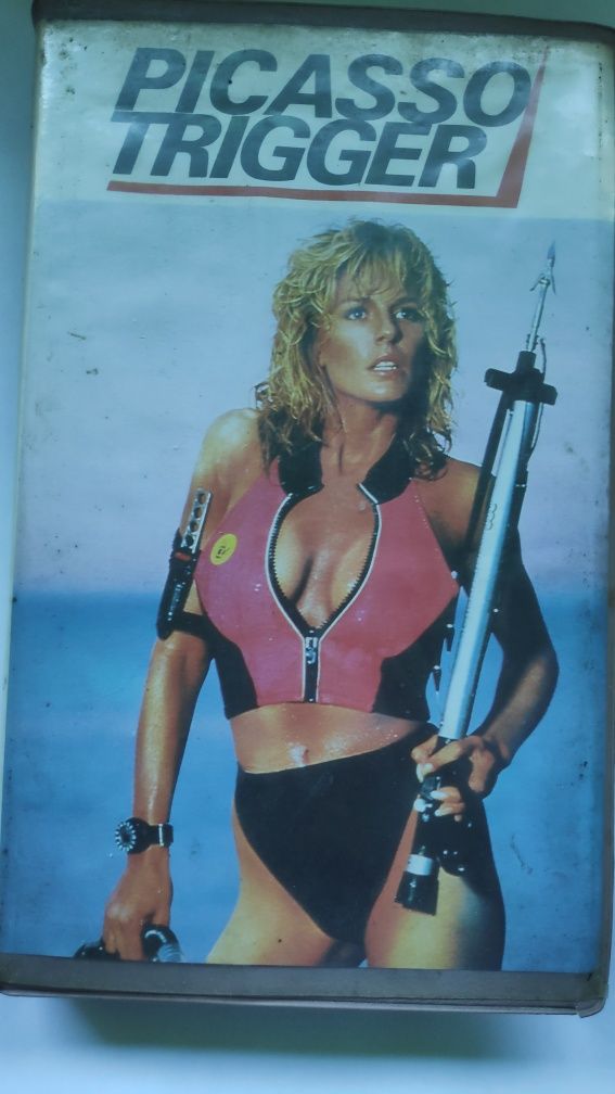 Kasety VHS, Wiedźmin, Picasso Trigger, Star Wars Mroczne Widmo