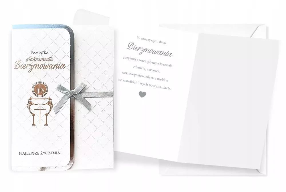 Karnet DK-1176 Bierzmowanie. Kukartka