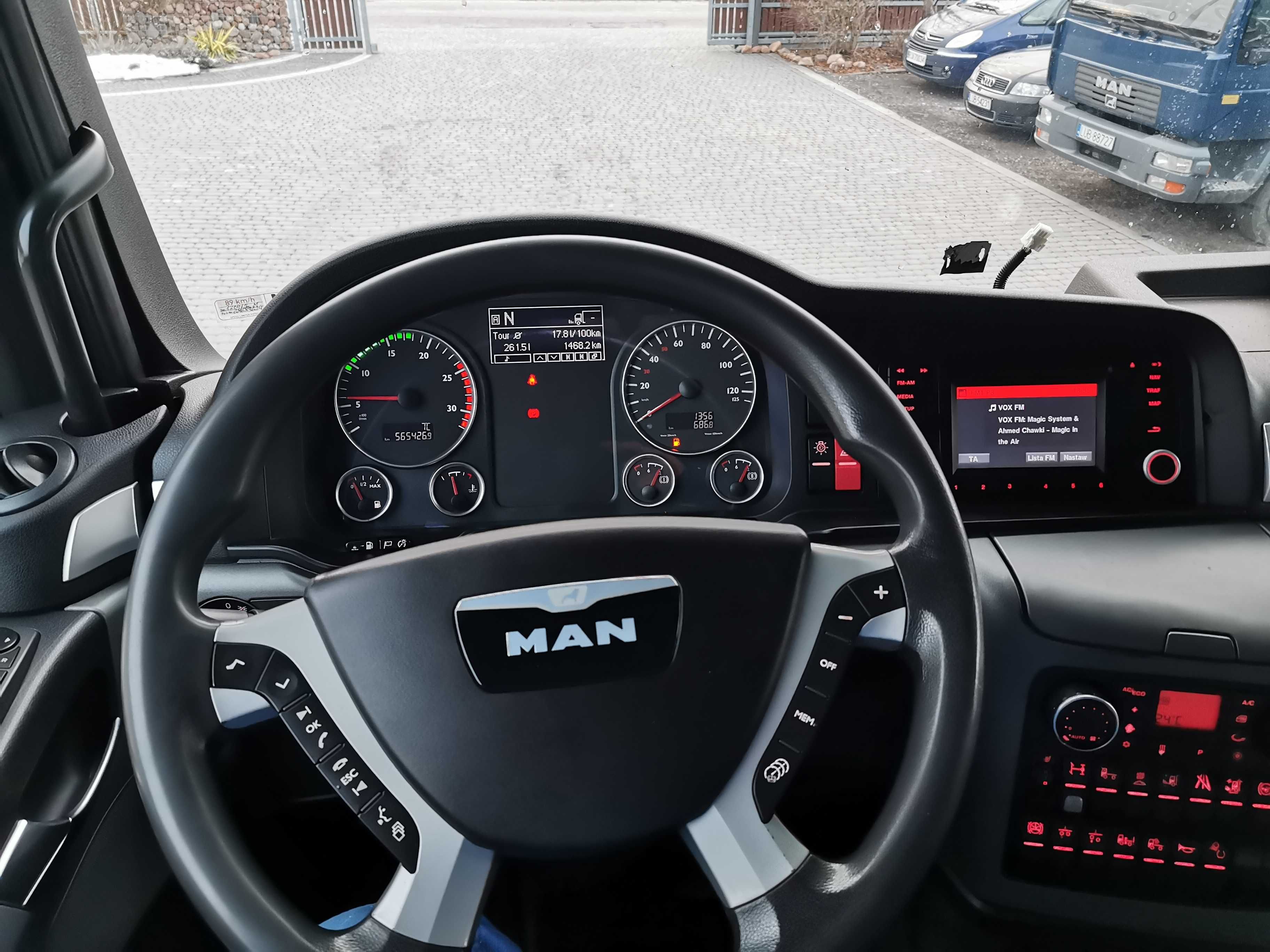 MAN TGX 18.440  Nowe sprzęgło i Akumulatory